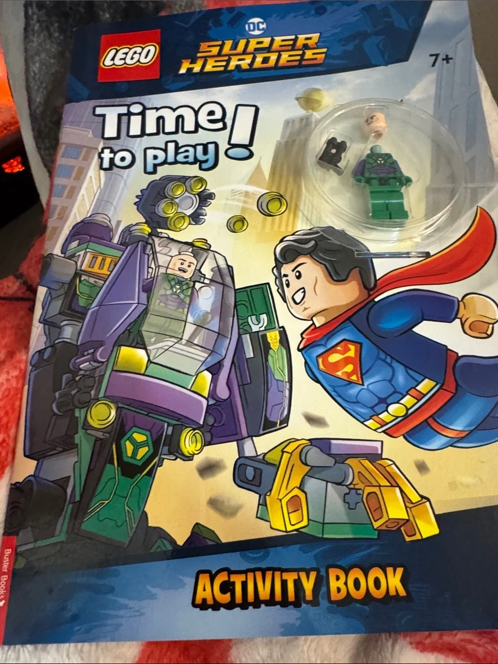 LEGO Super Heroes Activity Book - Blue, Purple, Green